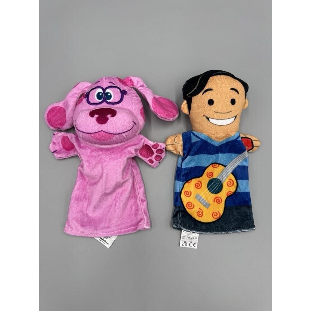 Melissa And Doug Blues Clues Hand Puppets Magenta And Josh Set Of 2